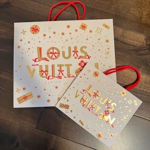 Louis Vuitton shopping bags